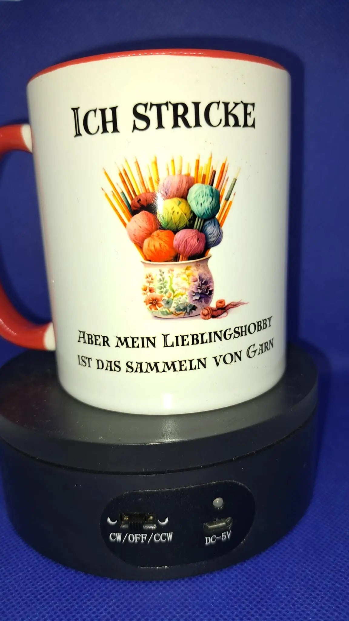 Tasse Stricken JanasKreativewerkstatt