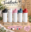 🥤 Personalisierte Trinkflasche – ganz nach deinen Wünschen! ✨