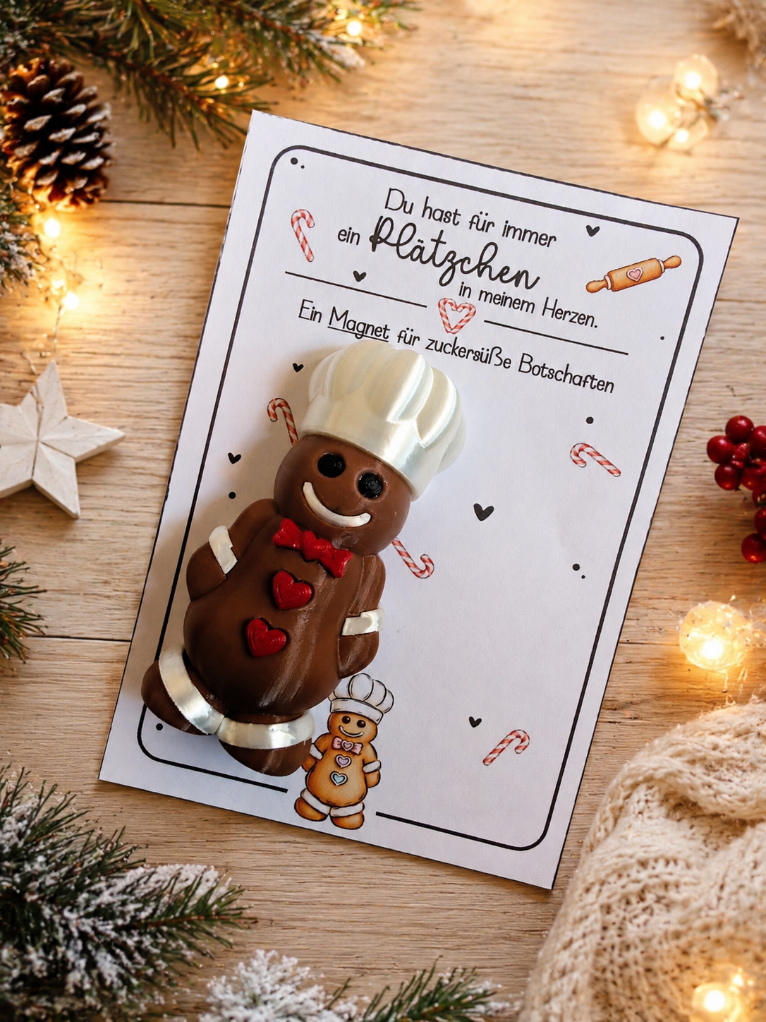 Lebkuchenmann MAGNET Ernie