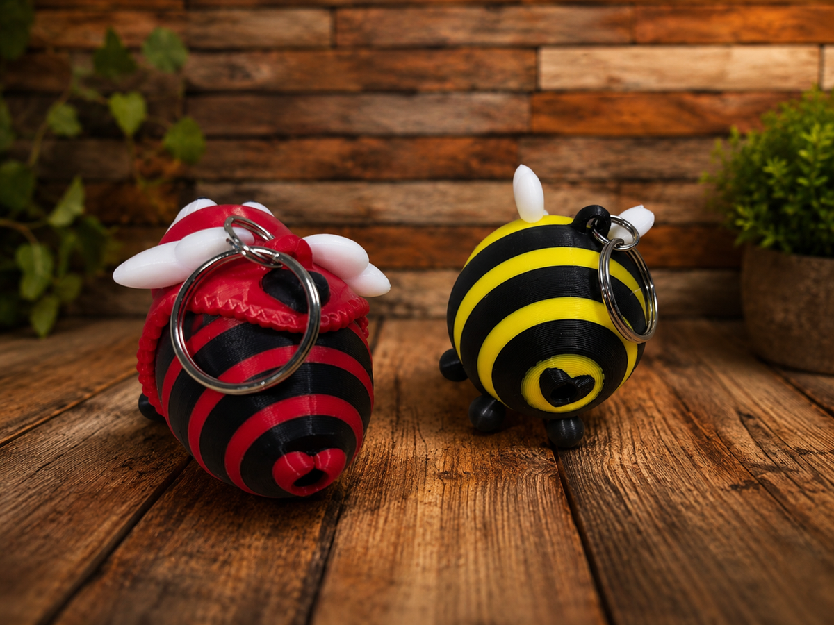 🐝 Leuchtende Hummel „Mini Horstie“ – Der süßeste Lichtanhänger für deinen Alltag