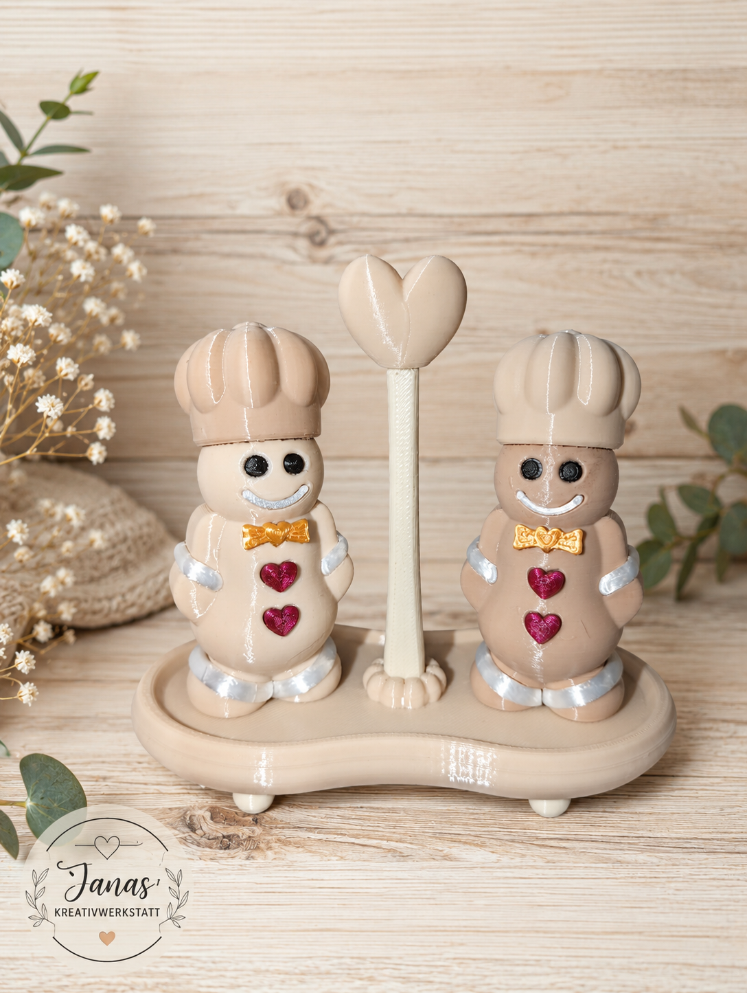 Salz- & Pfefferstreuer "Ernie" – 3D-gedruckt