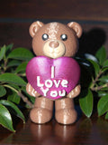 Valentinsteddy mit "I Love You"-Herz