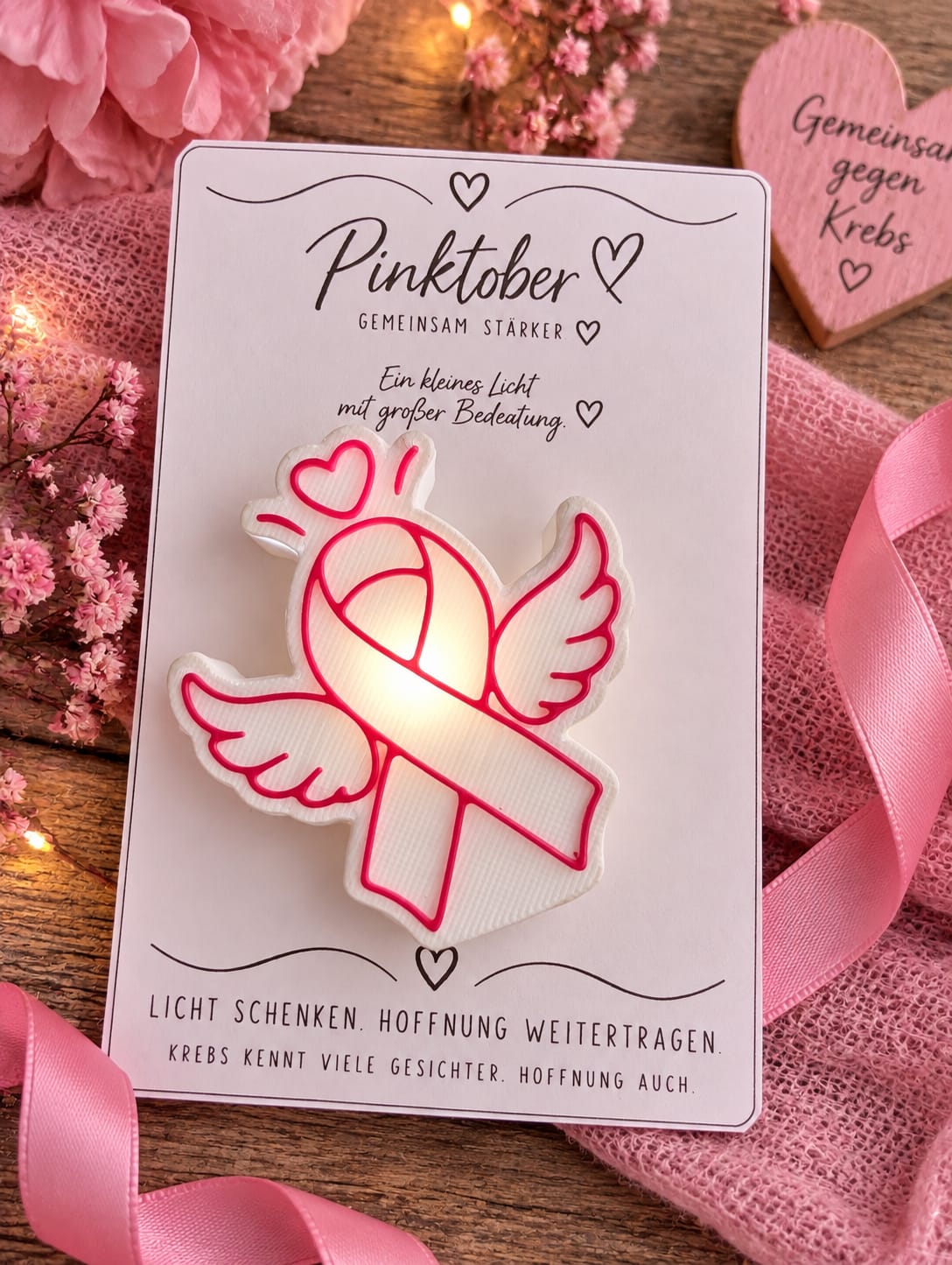 🎀 Pinktober Engel – Gemeinsam stärker 🩷
